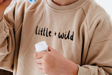 Load image into Gallery viewer, Little + Wild Slouchy Sweater in Cream
