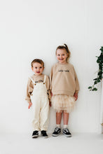 Load image into Gallery viewer, Little + Wild Slouchy Sweater in Cream
