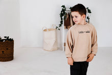 Load image into Gallery viewer, Little + Wild Slouchy Sweater in Cream
