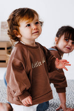 Load image into Gallery viewer, Little + Wild Slouchy Sweater in Mocha
