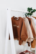 Load image into Gallery viewer, Little + Wild Slouchy Sweater in Mocha
