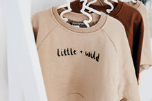 Load image into Gallery viewer, Little + Wild Slouchy Sweater in Cream
