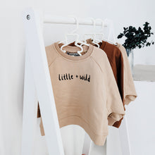 Load image into Gallery viewer, Little + Wild Slouchy Sweater in Cream
