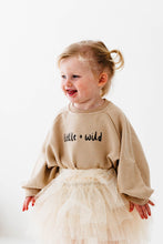 Load image into Gallery viewer, Little + Wild Slouchy Sweater in Cream
