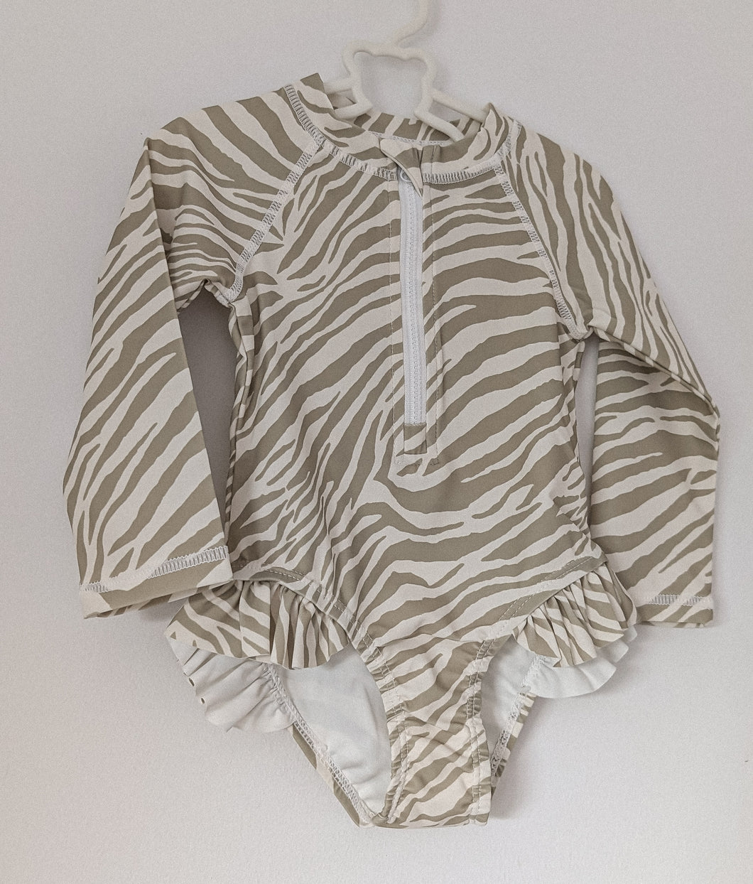 Pastel Zebra Swimsuit