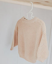 Load image into Gallery viewer, Oversized Chunky Knit in Almond
