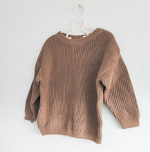 Load image into Gallery viewer, Oversized Chunky Knit in Mocha
