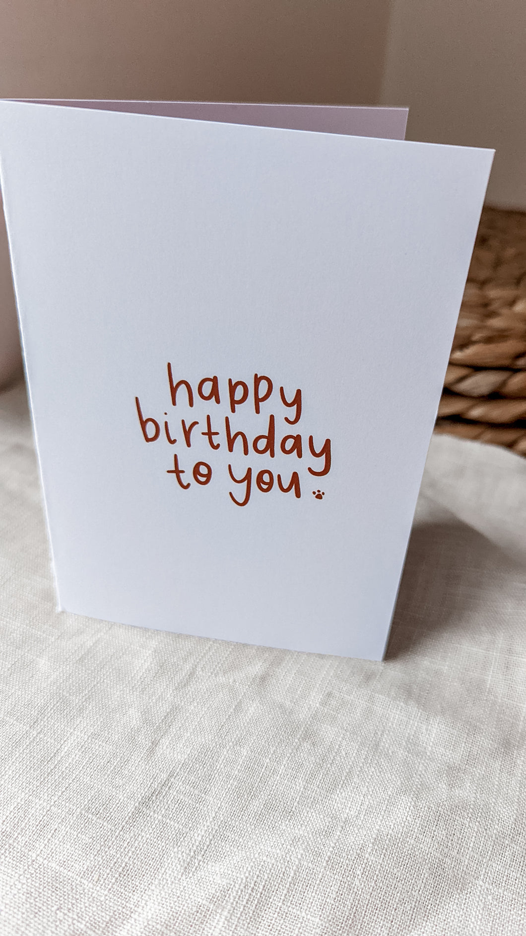 Birthday Greeting Card