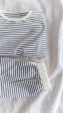 Load image into Gallery viewer, Striped Shorts Set
