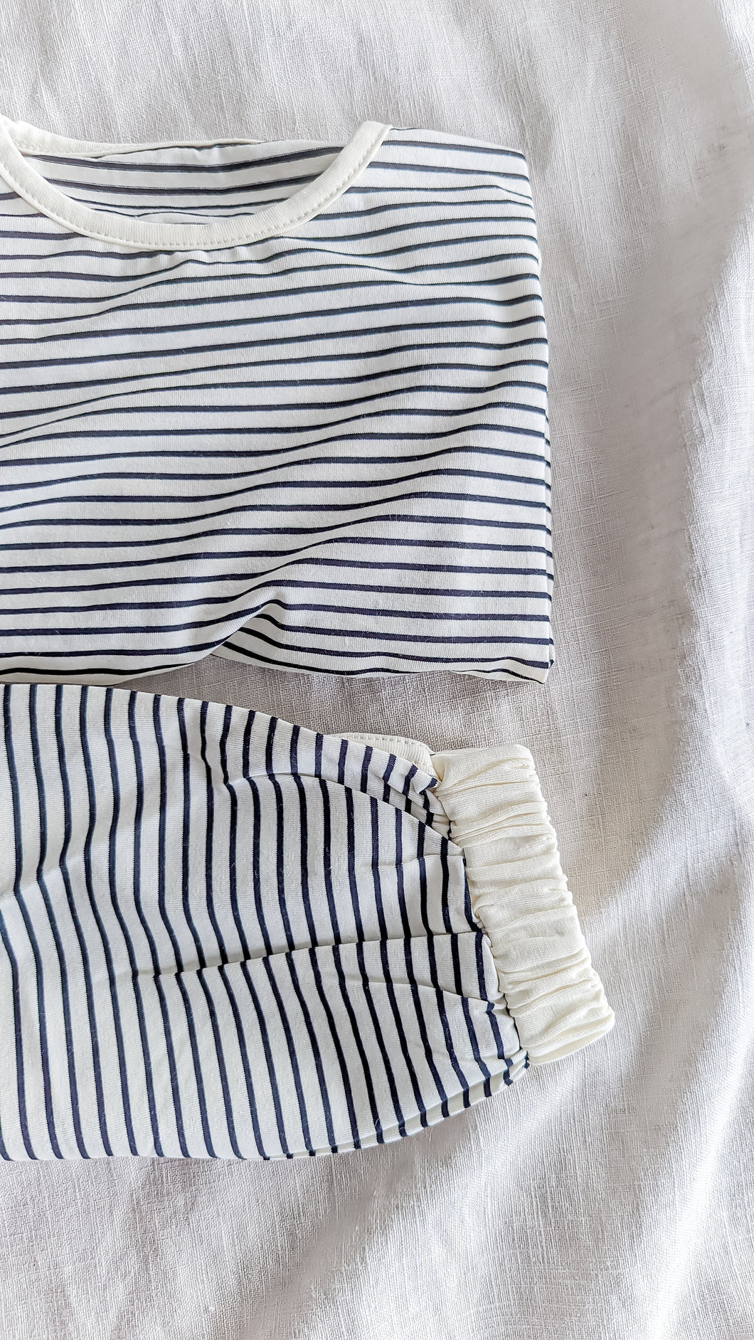 Striped Shorts Set