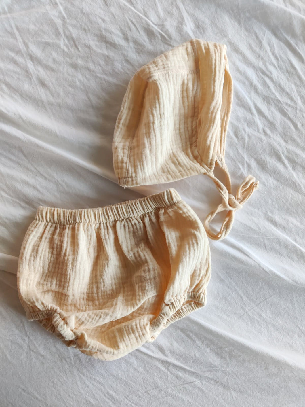 Bloomers & Bonnet Set