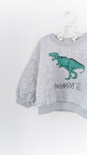 Load image into Gallery viewer, Slouchy Dino Sweat in Stone
