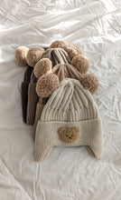 Load image into Gallery viewer, Teddy Bear PomPom Hat
