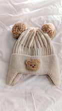 Load image into Gallery viewer, Teddy Bear PomPom Hat
